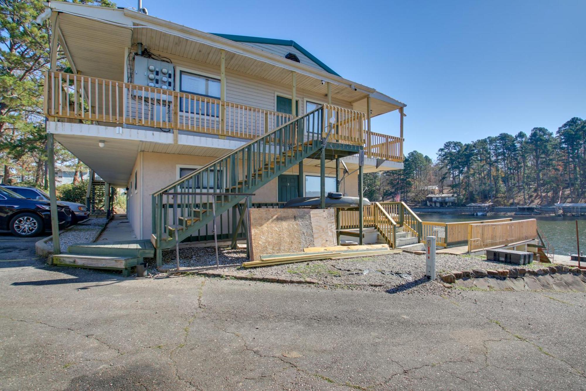 Hot Springs Condo With Lake Access And Boat Dock! Exteriér fotografie
